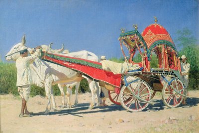 Vehicle of a Rich Man in Delhi, 1874-76 by Vasili Vasilievich Vereshchagin